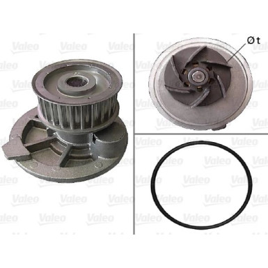 Valeo Wasserpumpe 506856