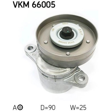 SKF Spannrolle, Keilrippenriemen VKM 66005