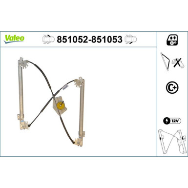 Valeo Fensterheber 851053