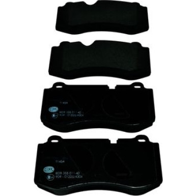 Hella Bremsbelagsatz, Scheibenbremse 8DB 355 011-401 Hella Bremsbelagsatz, Scheibenbremse 8DB 355 011-401