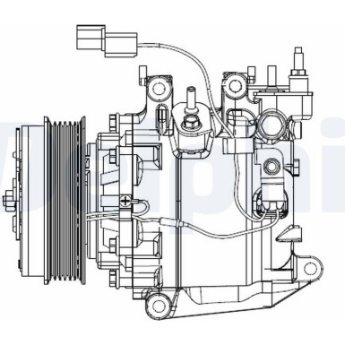 Kompressor, Klimaanlage CS20503 Kompressor, Klimaanlage CS20503