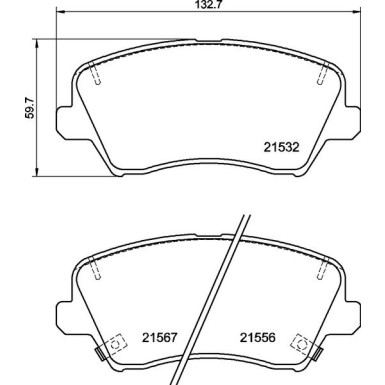Brembo Bremsbelagsatz, Scheibenbremse PRIME LINE P 30 123 Brembo Bremsbelagsatz, Scheibenbremse PRIME LINE P 30 123