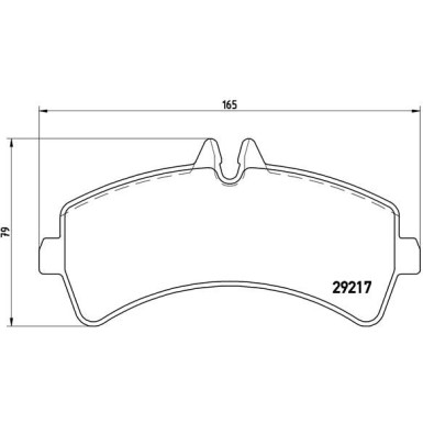 Brembo Bremsbelagsatz, Scheibenbremse PRIME LINE P 50 060