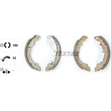 Bremsbackensatz 91064600