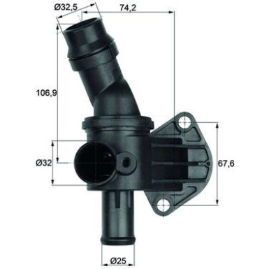 Thermostat, Kühlmittel TI 8 87 Thermostat, Kühlmittel TI 8 87