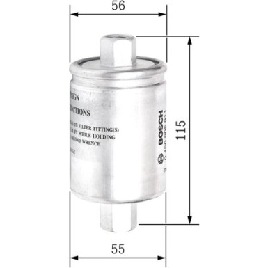 BOSCH Kraftstofffilter 0 450 905 911 BOSCH Kraftstofffilter 0 450 905 911