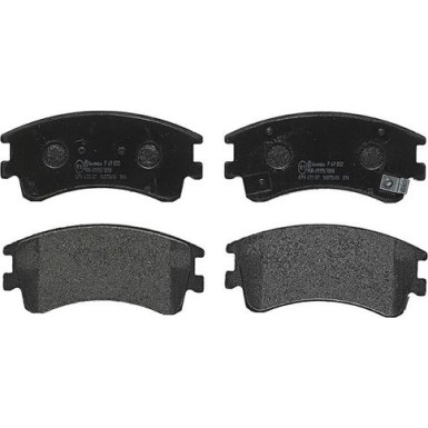 Brembo Bremsbelagsatz, Scheibenbremse PRIME LINE P 49 032 Brembo Bremsbelagsatz, Scheibenbremse PRIME LINE P 49 032