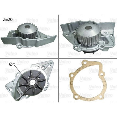 Valeo Wasserpumpe 506117