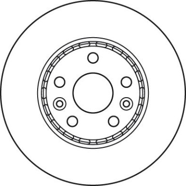 TRW Bremsscheibe DF6110 TRW Bremsscheibe DF6110