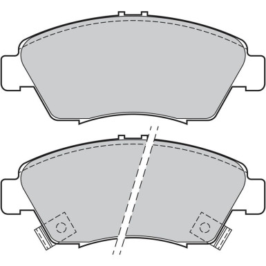 Valeo Bremsbelagsatz, Scheibenbremse 598494 Valeo Bremsbelagsatz, Scheibenbremse 598494
