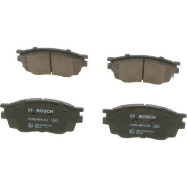 Bremsbelagsatz, Scheibenbremse 0 986 494 078 Bremsbelagsatz, Scheibenbremse 0 986 494 078