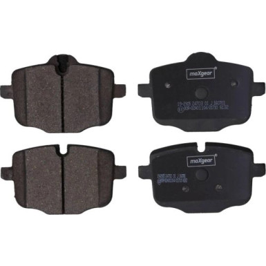 Maxgear Bremsbelagsatz, Scheibenbremse 19-2905 Maxgear Bremsbelagsatz, Scheibenbremse 19-2905