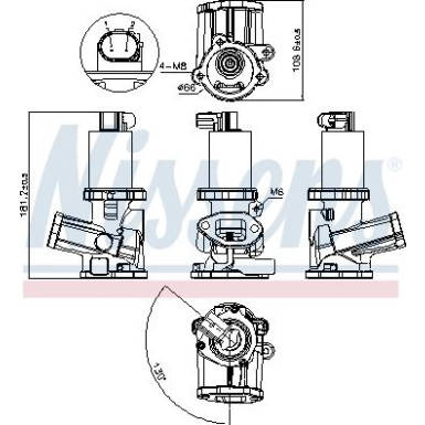 AGR-Ventil 98175 AGR-Ventil 98175