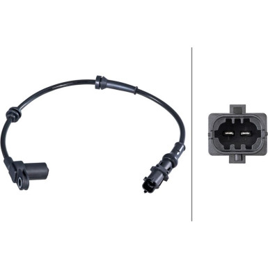 Sensor, Raddrehzahl 6PU 009 106-261