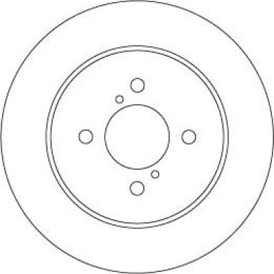 TRW Bremsscheibe DF6686