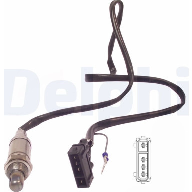 Delphi Lambdasonde ES11010-12B1 Delphi Lambdasonde ES11010-12B1