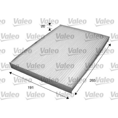 Valeo Filter, Innenraumluft VALEO ESSENTIAL 715559