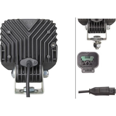 Hella Arbeitsscheinwerfer 1GA 996 284-081 Hella Arbeitsscheinwerfer 1GA 996 284-081