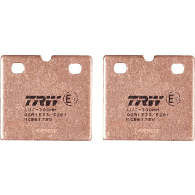 TRW Bremsbelagsatz, Scheibenbremse Sinter Street MCB617SV