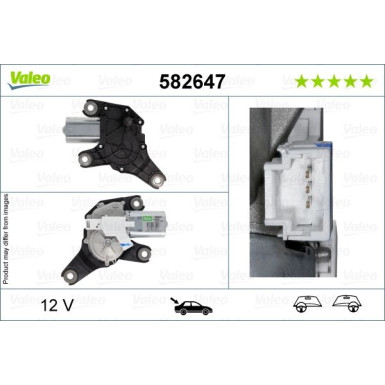 Valeo Wischermotor 582647