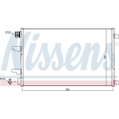Nissens Kondensator, Klimaanlage FIRST FIT 940402 Nissens Kondensator, Klimaanlage FIRST FIT 940402