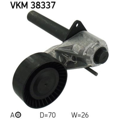 SKF Spannrolle, Keilrippenriemen VKM 38337