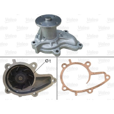 Valeo Wasserpumpe 506737