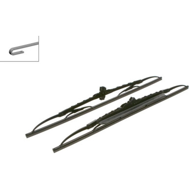 BOSCH 715 S Scheibenwischer Twin 3 397 118 401 BOSCH 715 S Scheibenwischer Twin 3 397 118 401