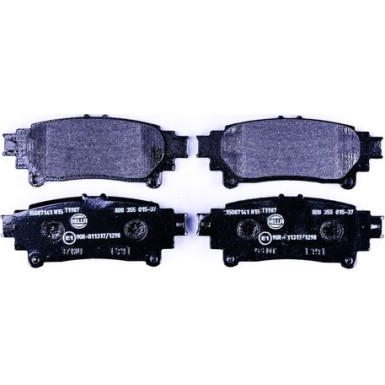 Hella Pagid Bremsbelagsatz, Scheibenbremse 8DB 355 015-371