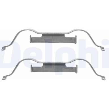 Delphi Zubehörsatz, Scheibenbremsbelag LX0508