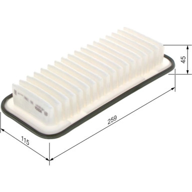 BOSCH 1 457 433 971 Luftfilter BOSCH 1 457 433 971 Luftfilter