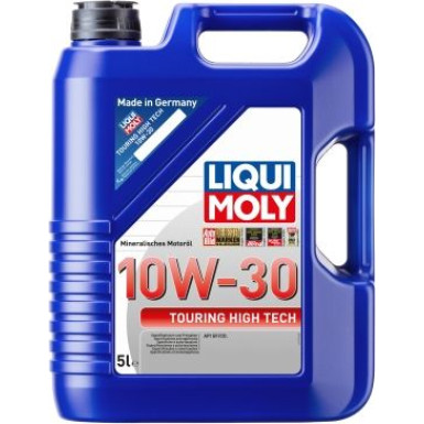 1272 LIQUI MOLY Touring High Tech 10W-30, 5L Mineralisches Ganzjahresmotoröl