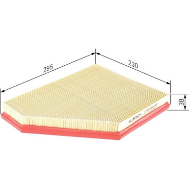 Luftfilter F 026 400 485 Luftfilter F 026 400 485