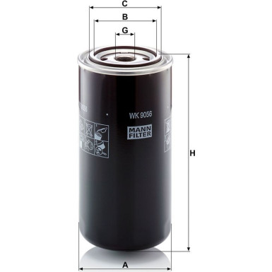 Kraftstofffilter WK 9056