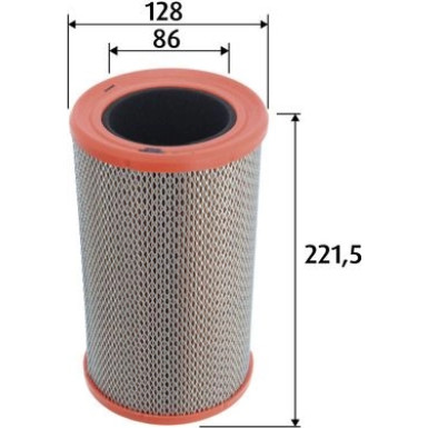 Valeo Luftfilter 585755