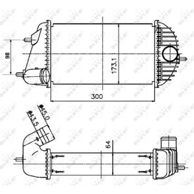 Ladeluftkühler 30246