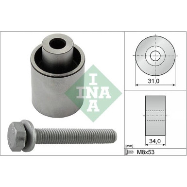 INA Umlenk-/Führungsrolle, Zahnriemen 532 0833 10