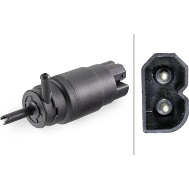 Hella Waschwasserpumpe, Scheibenreinigung 8TW 006 848-031