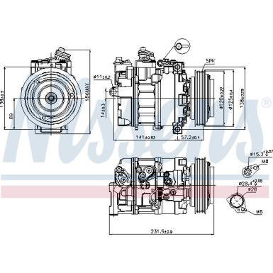 Kompressor, Klimaanlage 89231