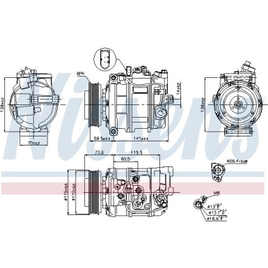 Kompressor, Klimaanlage 89092