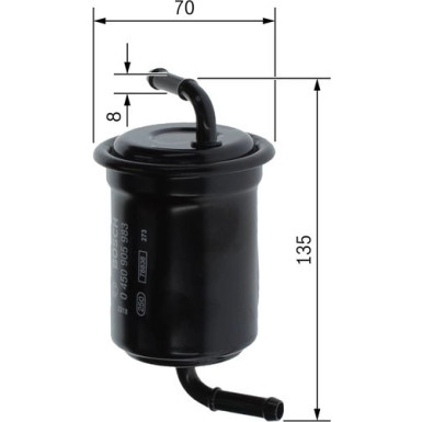 BOSCH Kraftstofffilter 0 450 905 983