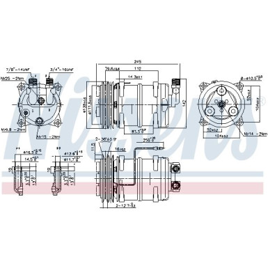 Kompressor, Klimaanlage 89321 Kompressor, Klimaanlage 89321