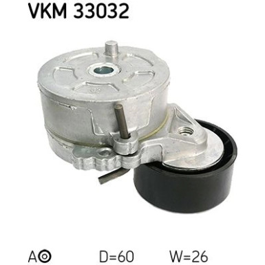 SKF Spannrolle, Keilrippenriemen VKM 33032