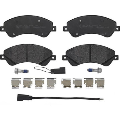 Brembo Bremsbelagsatz, Scheibenbremse PRIME LINE P 24 065