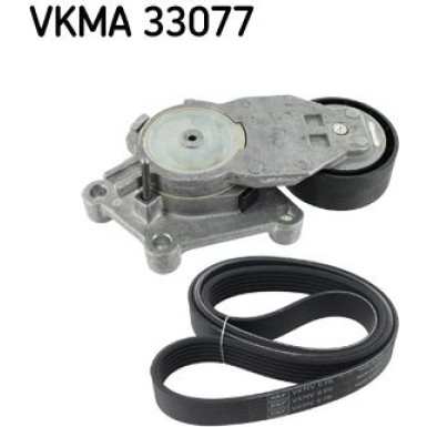 SKF Keilrippenriemensatz VKMA 33077