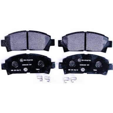 Bremsbelagsatz, Scheibenbremse 8DB 355 016-721 Bremsbelagsatz, Scheibenbremse 8DB 355 016-721
