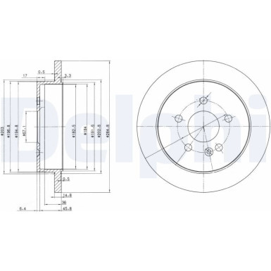 Bremsscheibe BG3398 Bremsscheibe BG3398