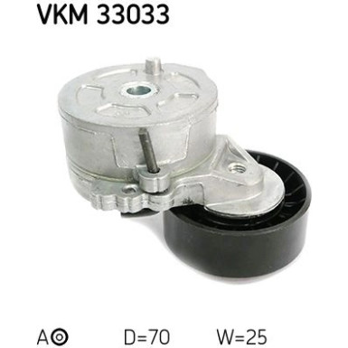 Spannrolle, Keilrippenriemen VKM 33033 Spannrolle, Keilrippenriemen VKM 33033