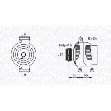 Magneti Marelli Generator 063358061010