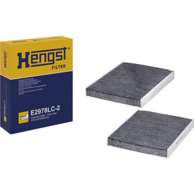 Hengst Filter Filter, Innenraumluft E2978LC-2 Hengst Filter Filter, Innenraumluft E2978LC-2